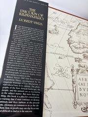 The Unicorn of Kilimanjaro | Robert Vavra | 1988 1st Ed Hardcover #LikeNew