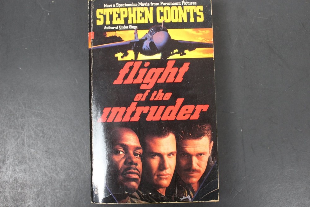 Flight of the Intruder Stephen Coonts 1991 Movie Tie-In Edition Action Thriller