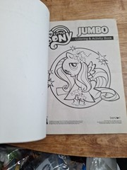 My Little Pony Jumbo Coloring And Activity Book Unused 2014 Hasbro bendon Inc