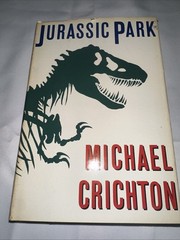 Jurassic Park Michael Crichton 1990 HC DJ