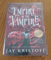 SIGNED*Empire of the Vampire by Jay Kristoff*BARNES & NOBLE EXCLUSIVE/NEW SEALED