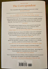 The Correspondent by Virginia Evans SIGNED New Hardcover