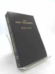 New Testament Recovery Version (large 9 1/4 x 6 1/4, black)