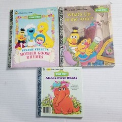 Sesame Street CTW Vintage Picture Book Lot 11 LGB & Others Big Bird Ernie Grover