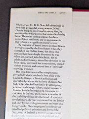 W. B YEATS Irish Poet Romantic letters to MAUD GONNE 1893-1938 1st HC 544 pages