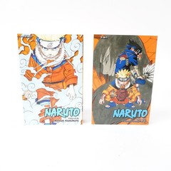 Naruto 3 in 1 book set Volumes 1 2 3 7 8 9