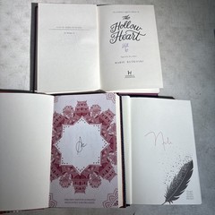 RARE AUTHOR SIGNED DELUXE HARDCOVER DJ NOVEL COLLECTION -Action/romance/suspense