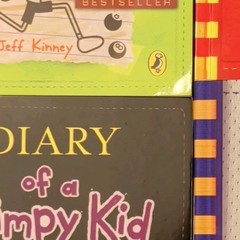 Jeff Kinney Diary of a Wimpy Kid Set of Books and Game Ages 9-12 School Fiction