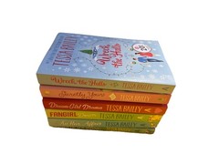 Tessa Bailey Book Lot of 6 Window Shopping Wreck the Halls and more