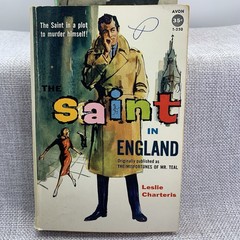 The Saint 6 book lot by Leslie Charteris Vintage 1930s 60s Paperbacks