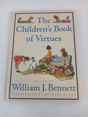 Vintage 1995 The Children’s Book of Virtues Hard cover by William J. Bennett