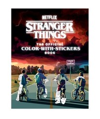 🥥 Stranger Things: the Official Color-With-Stickers Book🆕️AS SHOWN👇