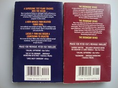2 new COMPUTER / TECHNOLOGY rare MYSTERY paperback books SPY, SUSPENSE thriller