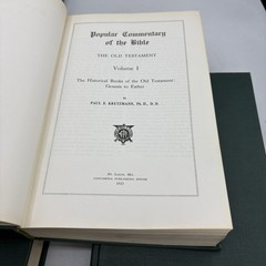 Popular Commentary of the Bible Kretzmann 1920s Hardcover 4 Volume Set OT NT