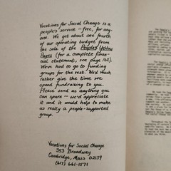 People’s Yellow Pages 1973 Boston Cambridge Hippies Counterculture Radical Work