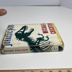 VTG Rare Jurassic Park – Michael Crichton HC 1990