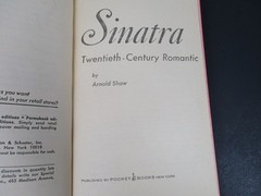 Sinatra Twentieth-Century Romantic Arnold Shaw 1968 Pocket Books