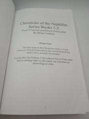Enoch Primordial Brian Godawa PB Chronicles of the Nephilim Book 2