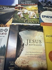 Inspirational 9 Books 1 DVD Lot Religious Christian Nonfiction