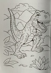 Colortivity Dinosaur Attack! Coloring & Activity Book