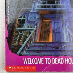 Goosebumps Welcome To Dead House Book RL Stine 1992 Unnumbered 1st Edition Print