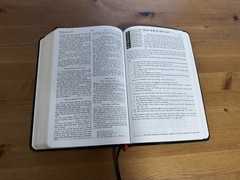 1997 Prophecy Study Bible John Hagee Ministries NKJV Black Bonded Leather
