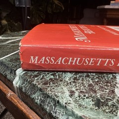 Vintage Massachusetts Beautiful Book Wallace Nutting 1923 Reprint 8th Edition