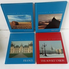 Lot of 18 Library of Nations Time Life HC Books 1985-88 Very Good to Near Fine