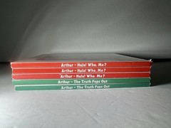 DreamTivity PBS Kids Arthur Books “Hula! Who, Me?” and “The Truth Pops Out”