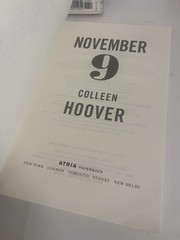 Colleen Hoover Lot 9 Books First Edition Trade Paperback Mixed titles & Years