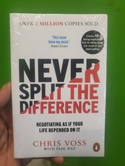 English Book🌙📖 Never Split The Difference – Chris Voss & Tahl Raz🌙📖