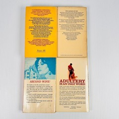 4x Vintage Romance Love Erotic Fiction Paperback – Multiple Titles & Authors