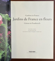 Gardens in France Taschen Hardcover 1997 English French German Illustrated