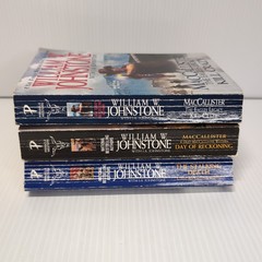 Duff MacCallister Book 5 8 10 Paperback William Johnstone Western Old West 3x