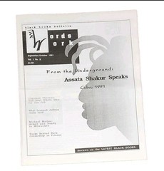 Black Books Bulletin From The Underground Assata Shakur Black Panther Party
