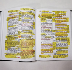 Kenneth Copeland Personal Notes New Testament KJV Study Bible Center Column