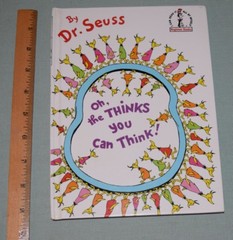 Dr Seuss Book – Oh Thinks You Can Think (9.25 x 6.75in) #0917