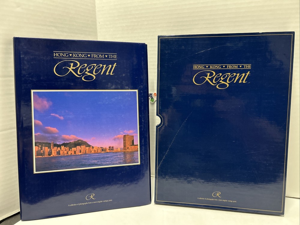 Hong Kong from The Regent 5 star luxury hotel ( Vintage Book 1990 ) VGC