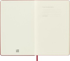 Moleskine Art Sketchbook Large Hardcover Scarlet Red 104 Pages Blank Notebook