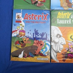 LOT OF 6 ISSUES ASTERIX by GOSCINNY & UDERZO COMICS Vintage RARE MAGAZINES GR