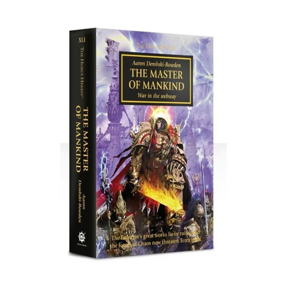 Black Library 40k Novel Master of Mankind New