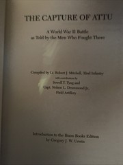 The Capture Of Attu By Gregory J.W. Urwin