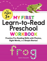 My First Learn-To-Read Preschool Workbook: Practice Pre-Reading Skills with Phon