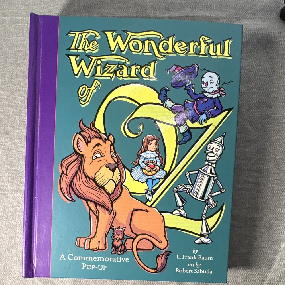 L. Frank Baum Wonderful Wizard of Oz Pop-Up Illustrated Robert Sabuda 2000