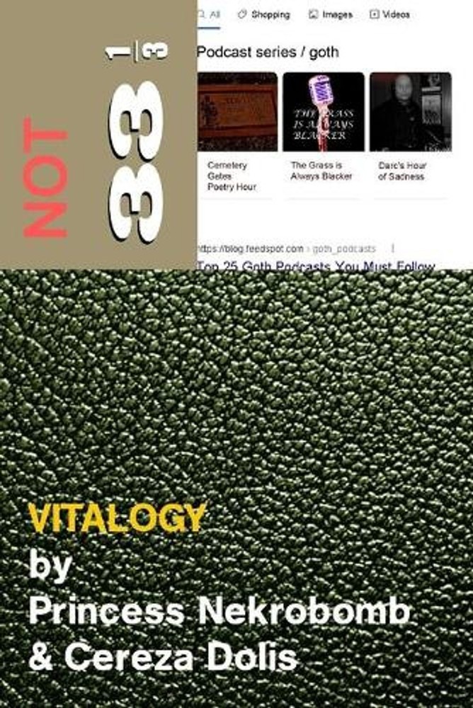 Vitalogy: (not 33 1/3) by Cereza Dolis (English) Paperback Book