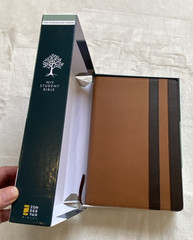NIV Student Bible Leathersoft Cover Lay Flat Maps Yancey Stafford Reading Plans