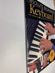 Absolute Beginners Keyboard Book w/ SEALED DVD 2002 Amsco
