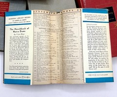 Five Vintage Modern Library Books, Published 1940s-50s