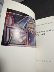 Art: Bram Van Velde Paintings 1957-1967 Samuel Breckett Paperback 1968