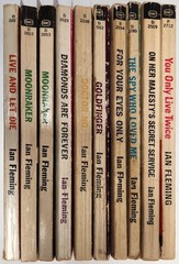 JAMES BOND • Ian Fleming • Vintage Signet Paperback Lot #3